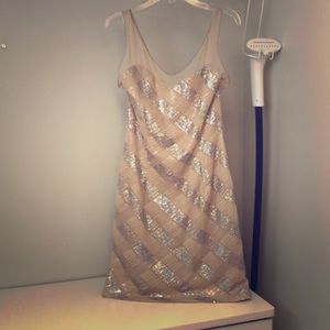Gold and silver sparkly dress NWT